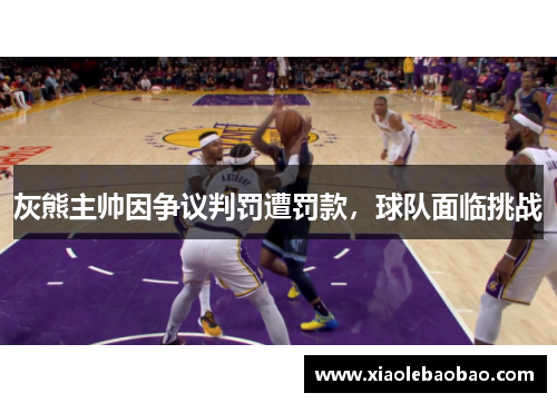 灰熊主帅因争议判罚遭罚款，球队面临挑战